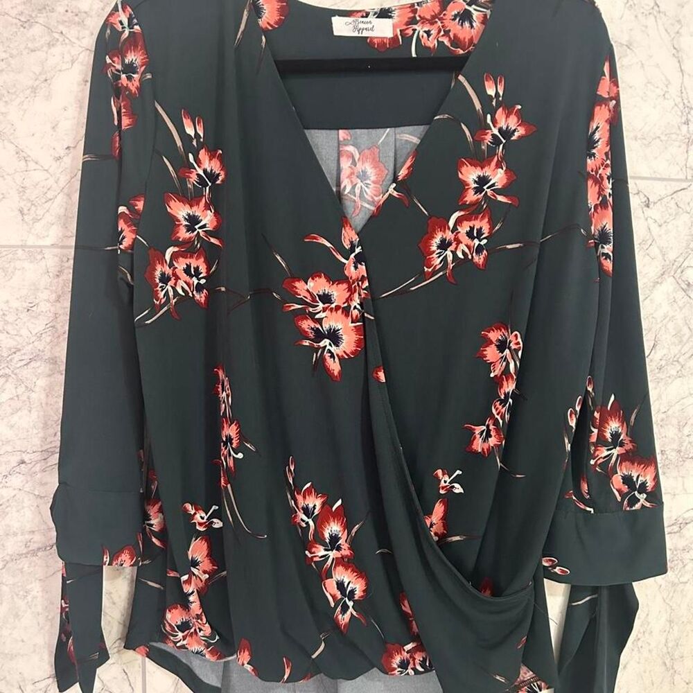Beacon Women's Green Blouse
